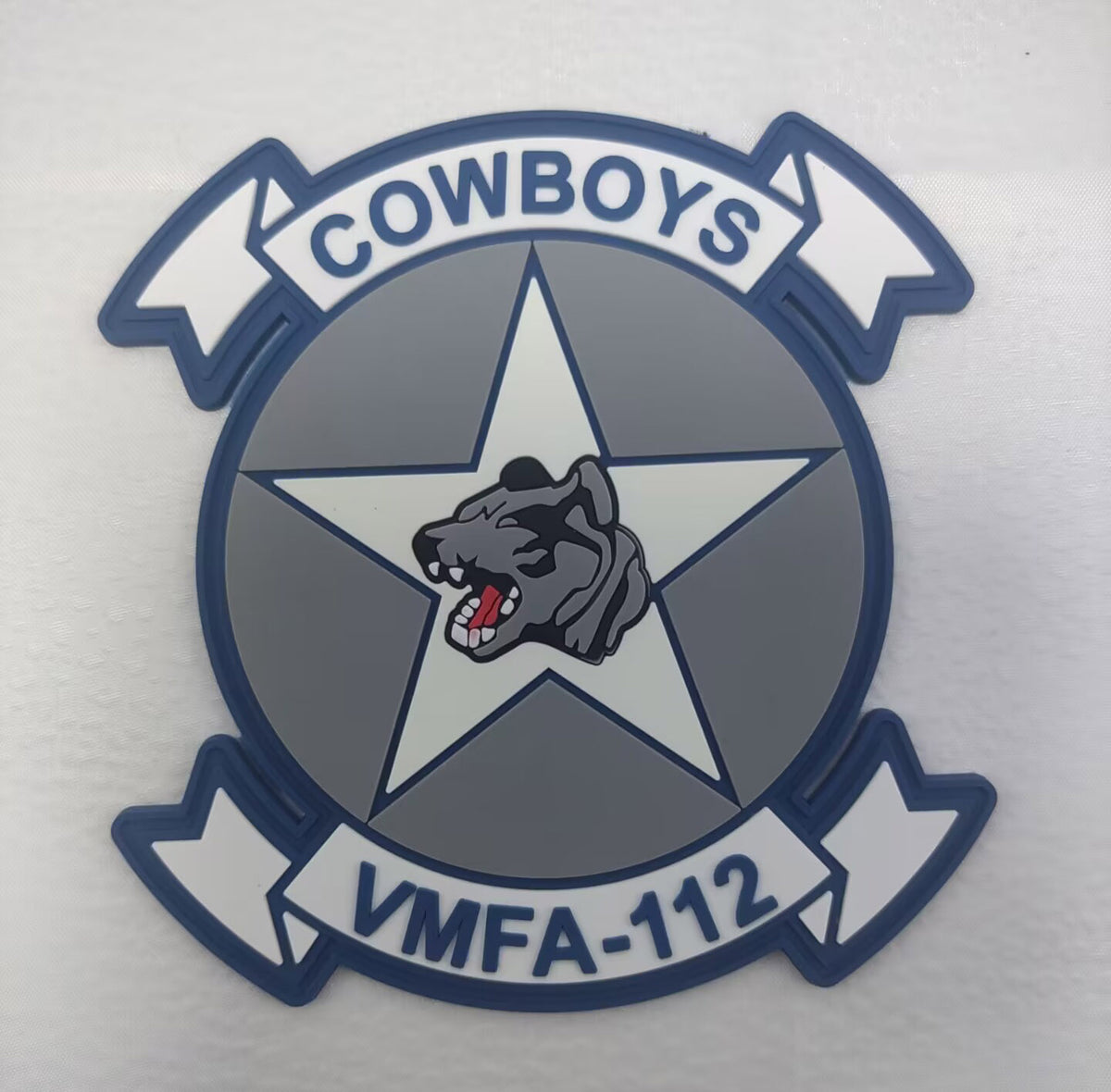 Buy Official VMFA-112 Cowboys PVC Patch | MarinePatches.com