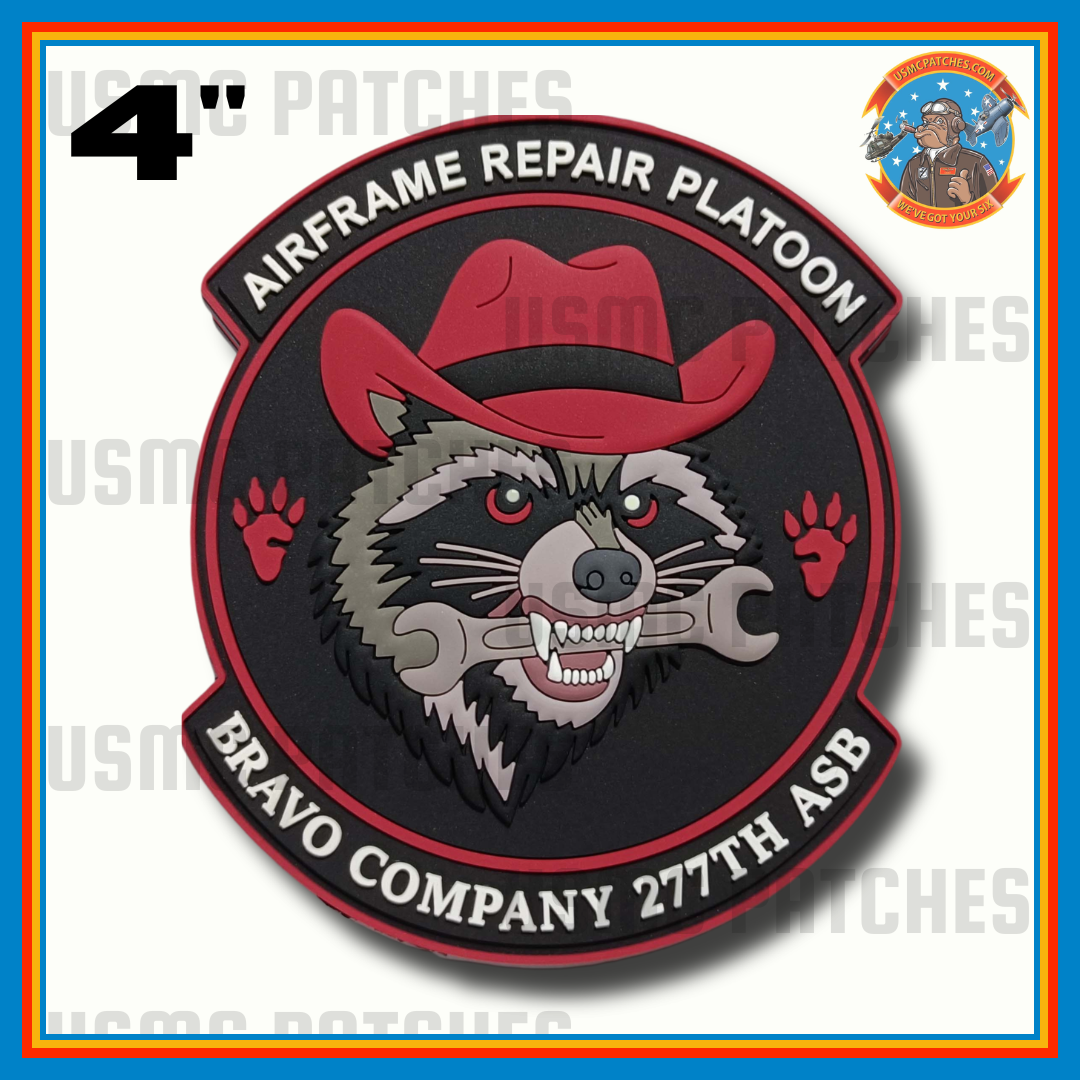 Official B Co. 277th ASB PVC Patch