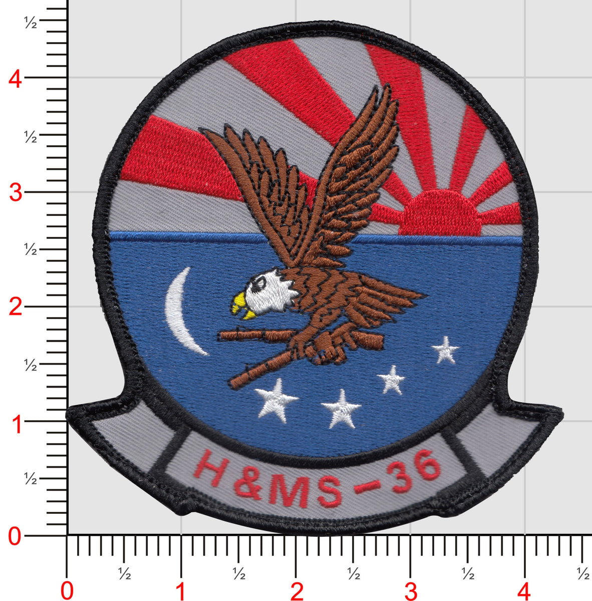 Buy Officially Licensed USMC H&MS Patch
