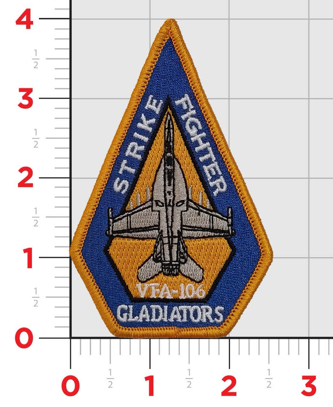 FIGHTER STRIKE 3rd N.F.F. SQ. パッチ Buy Official VFA-106 Gladiators F- Patch | MarinePatches.com