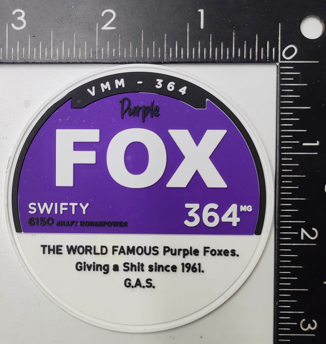Buy Official VMM-364 Purple Fox Zy Patch | MarinePatches.com