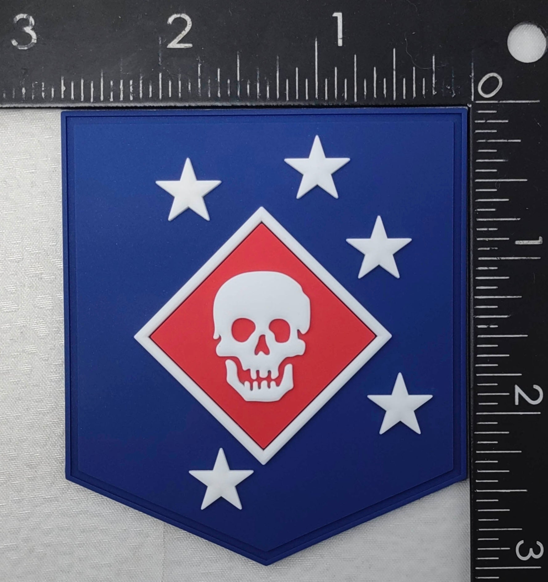 Buy Officially Licensed Raider Bat Patch | MarinePatches.com