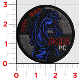 Official VMM-365/HMLA-167 24th MEU Skids Shoulder Qual Patch