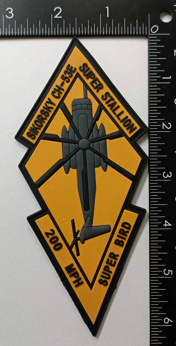 Buy CH-53E 200 MPH Super Bird PVC Patch | MarinePatches.com