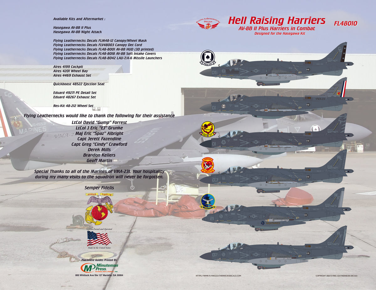 Buy AV-8B NA / II Plus Hell Raisin Patch | MarinePatches.com