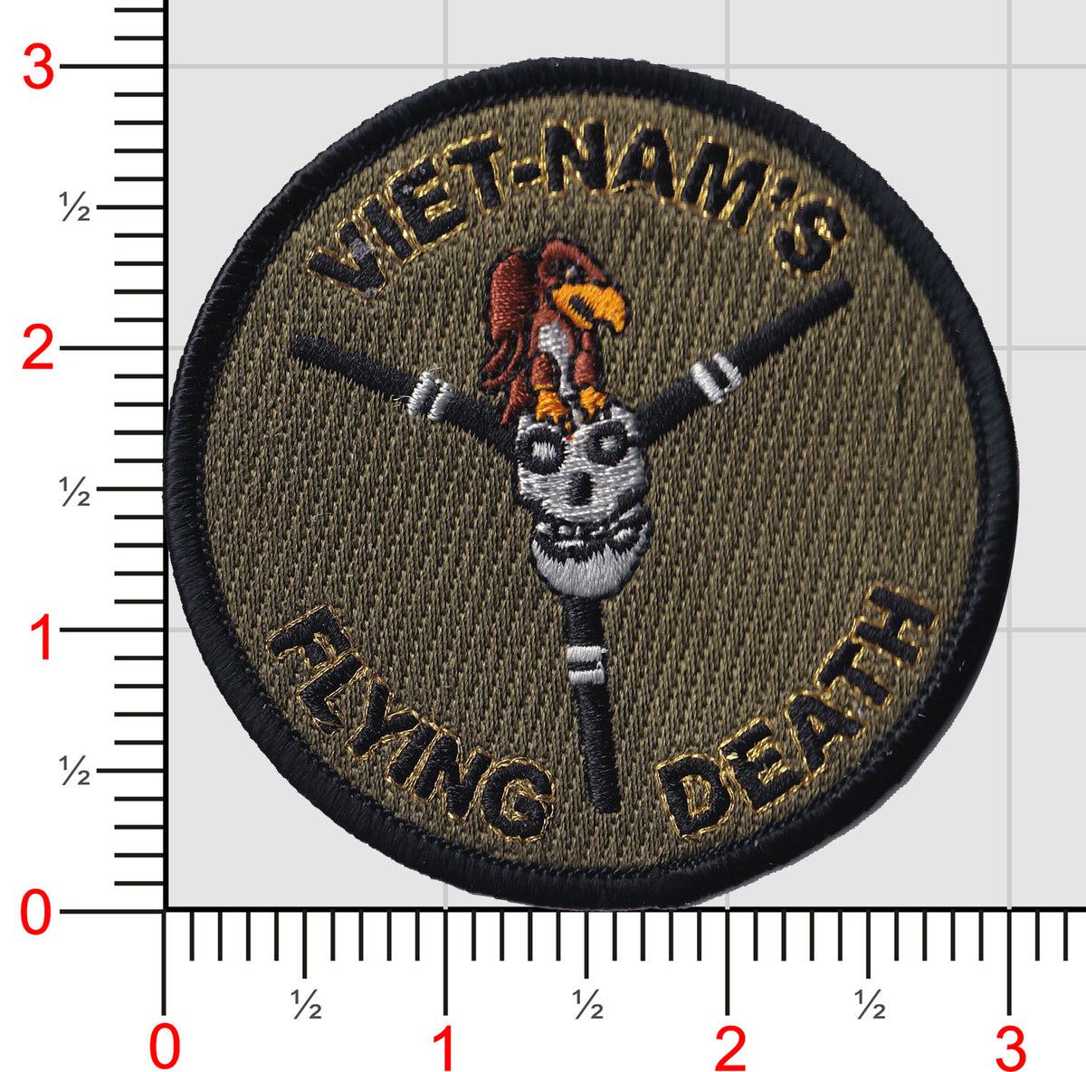 Buy VMM-164 Flying Death Shoulder Patch- With Hook and Loop
