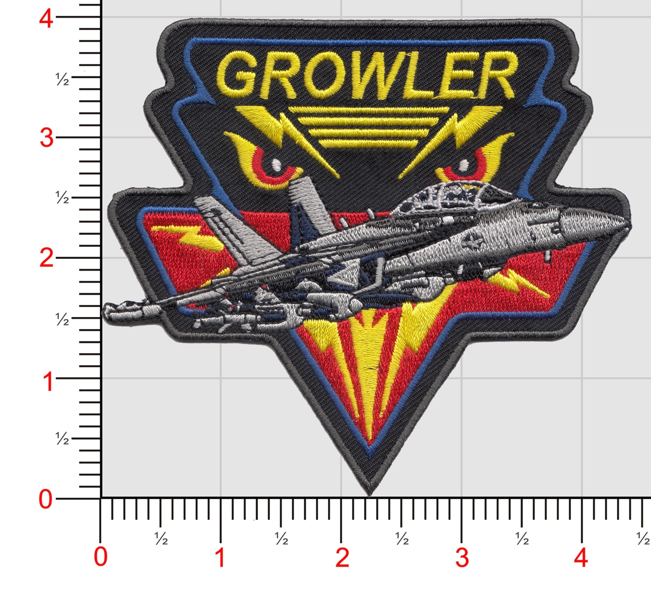 Patch Growler | EA-18G FAR EAST Navy US Leather Buy &amp
