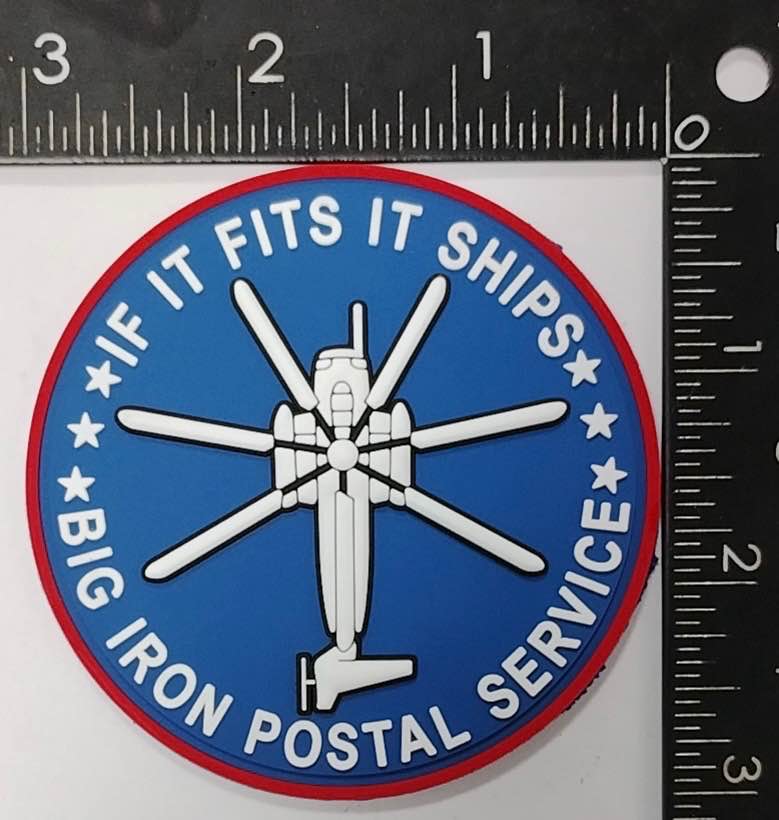 Buy If It Fits It Ships Big Iron P Patch | MarinePatches.com