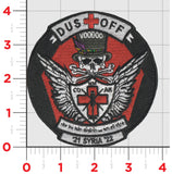 US Army Louisiana Guard Voodoo Dustoff Medevac Syria Patches