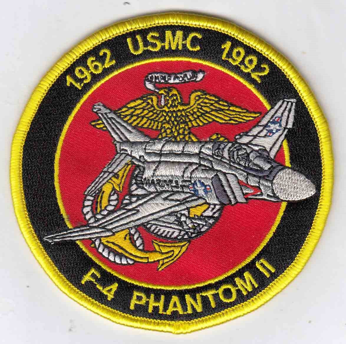 Buy Officially Licensed USMC F-4 P Patch | MarinePatches.com