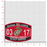 Officially Licensed USMC MOS Patches