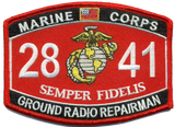 Officially Licensed USMC MOS Patches