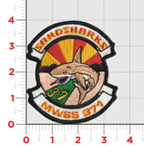 Officially Licensed USMC MWSS-371 Sandsharks Patch