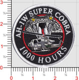 AH-1W Super Cobra Hours patches