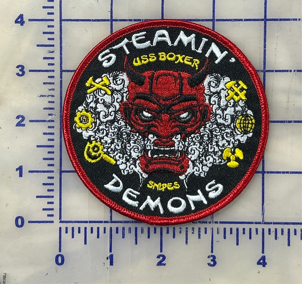 Official USS Boxer Steamin' Demons Snipes Patch