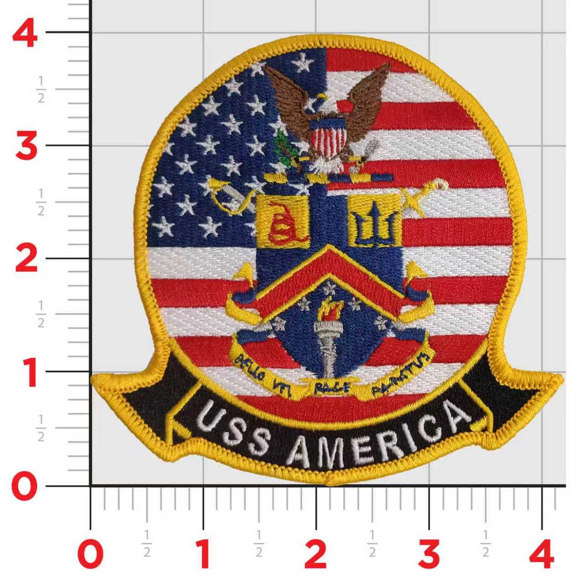 Official USS America LHA-6 Patch