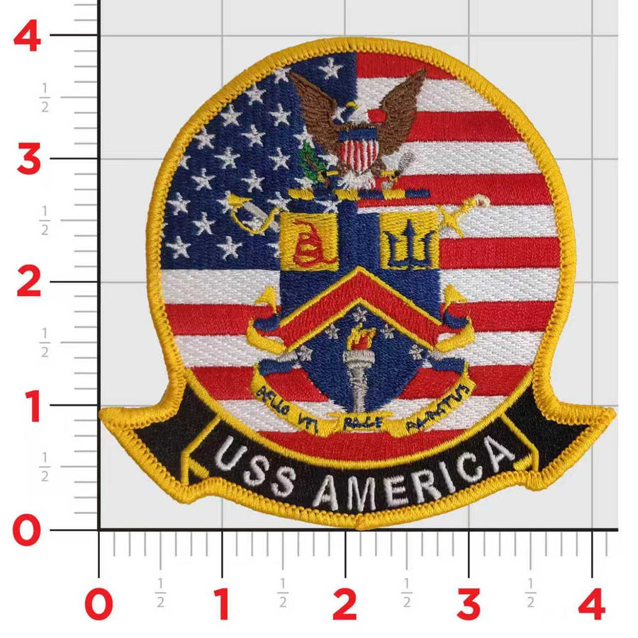 Official USS America LHA-6 Patch