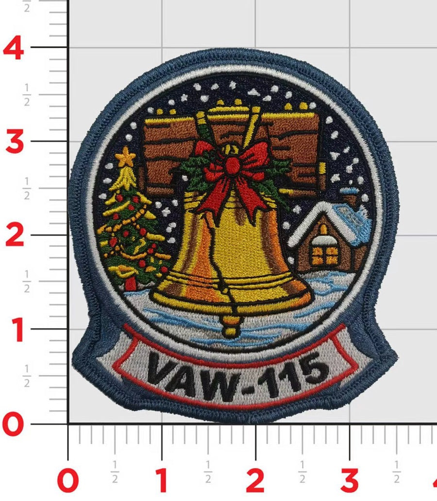 Official VAW-115 Liberty Bells Christmas Patch