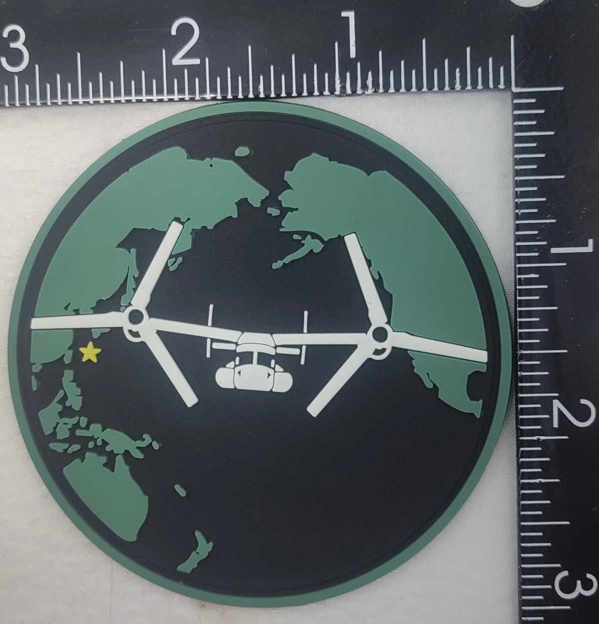 Official VMM-262 Flying Tigers V-22 PVC Shoulder Patch