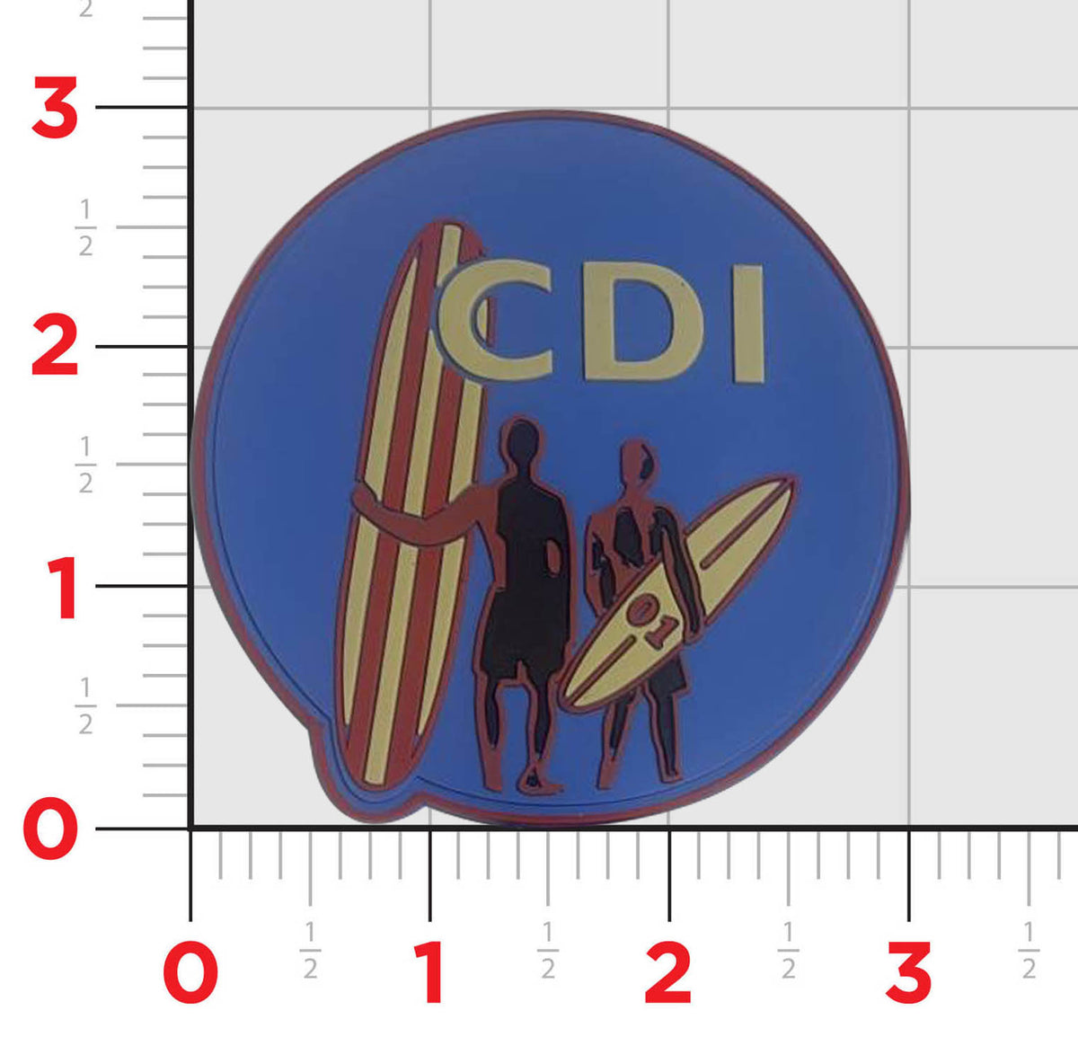 Official VMM-268 PVC Flightline Qual Patches