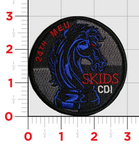 Official VMM-365/HMLA-167 24th MEU Skids Shoulder Qual Patch
