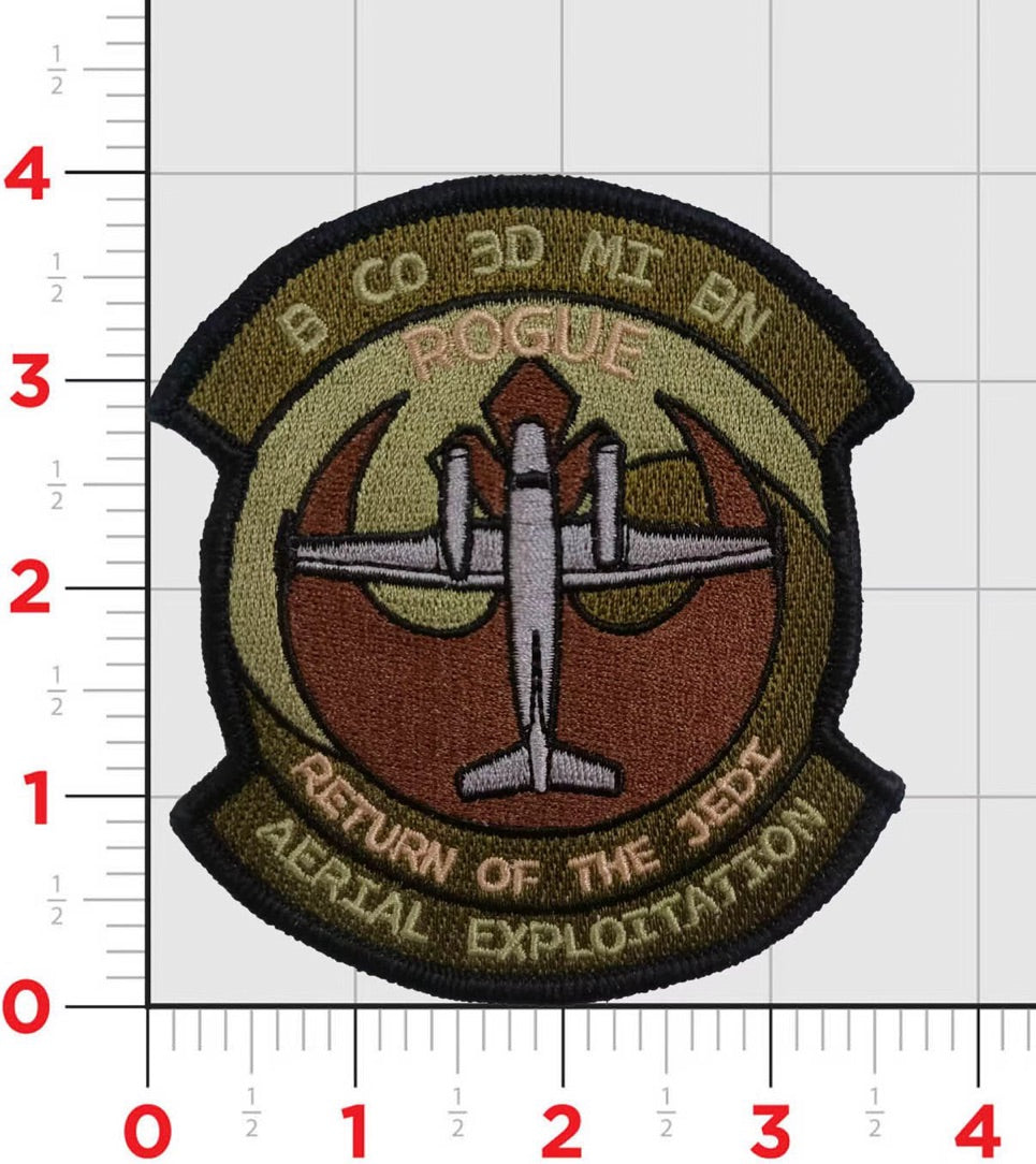US Army Bravo Co 3rd MI Bn Patch