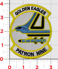 Officially Licensed US Navy VP-9 Golden Eagles Patch
