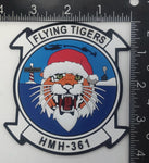 Official HMH-361 Flying Tigers PVC Christmas patch