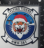 Official HMH-361 Flying Tigers PVC Christmas patch