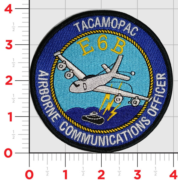 Official VQ-3 Ironman TACAMOPAC E-6B Patch