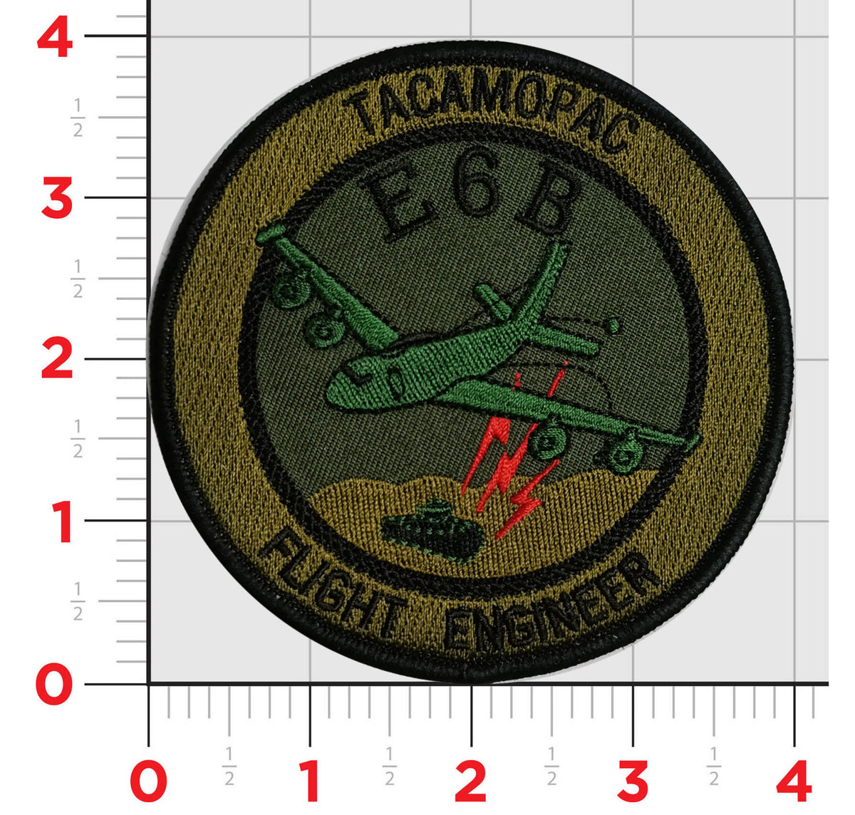 Official VQ-3 Ironman TACAMOPAC E-6B Patch