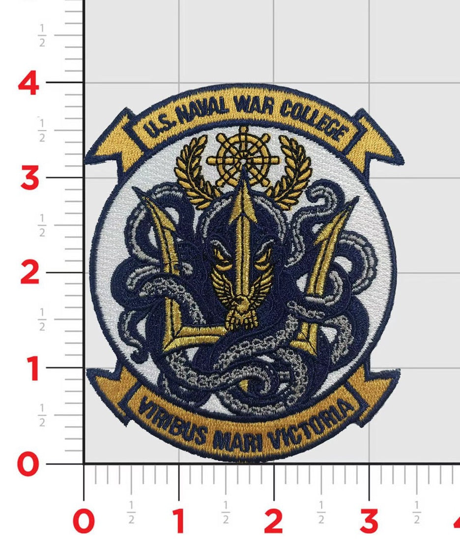 Official U.S. Naval War College Patch