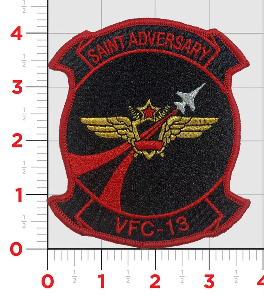 Officially Licensed US Navy VFC-13 Saint Adversary Squadron Patch