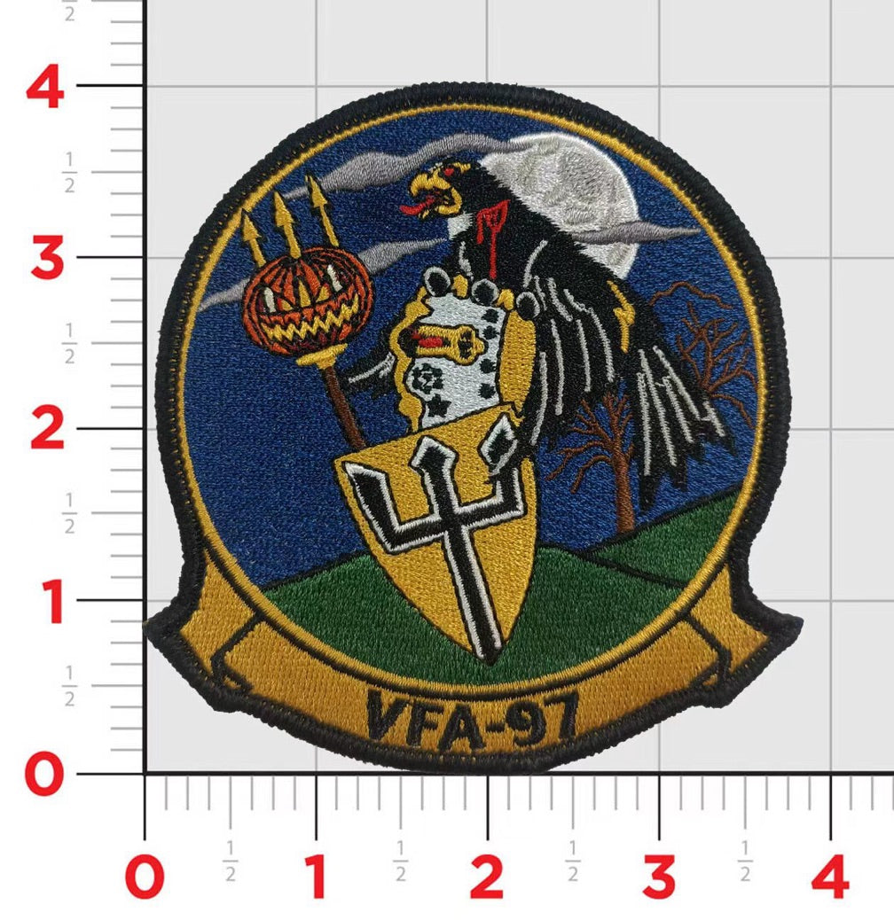 Official VFA-97 Warhawks Halloween Patch