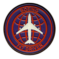 Boeing 747 Driver Leather Patch