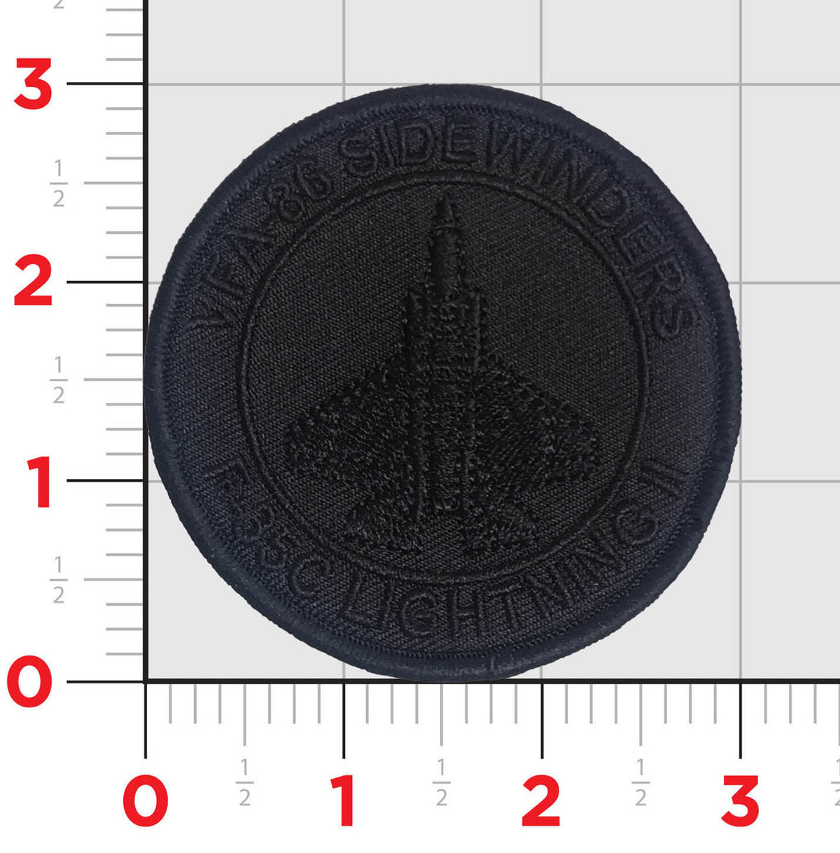 Officially Licensed US Navy VFA-86 Sidewinders Blackout patches