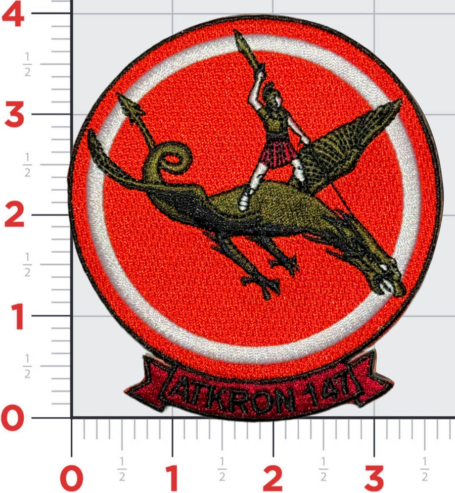 Officially Licensed US Navy VA-147 Argonauts Patch
