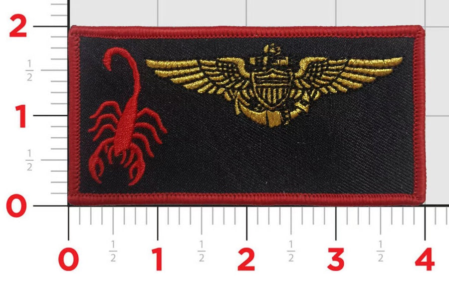 Official VAQ-132 Scorpions Name Tags