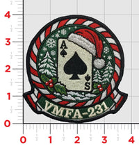 Official VMFA-231 Ace of Spades Holiday Patch Collection