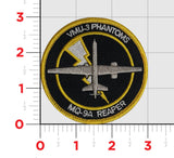 Official VMU-3 Phantoms MQ-9 Reaper Shoulder Patches