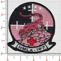 Officially Licensed USMC HMLA-167 Warriors Squadron Patch