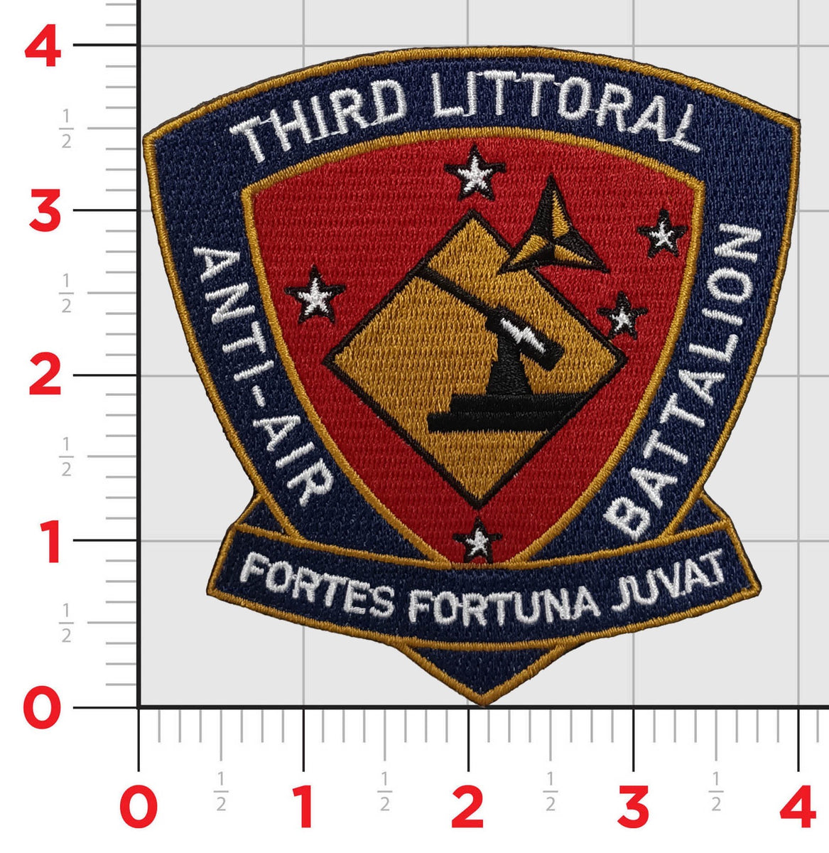 Buy Officially Licensed USMC 3rd L Patch | MarinePatches.com ...
