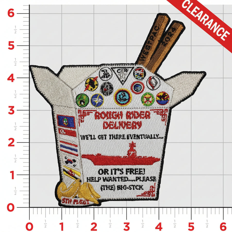 Official VRC-40 Rough Rider Cruise Patch
