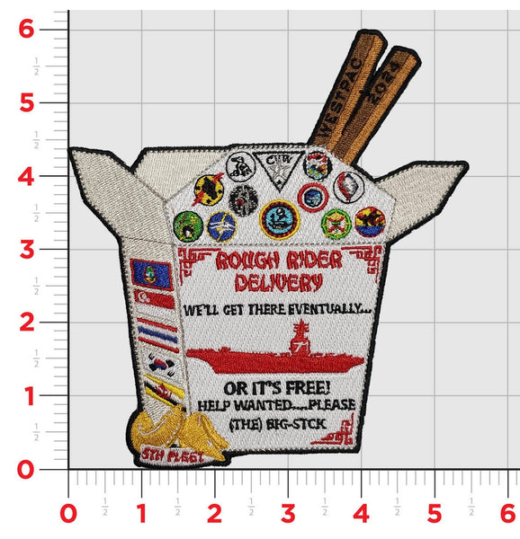 Official VRC-40 Rough Rider Cruise Patch