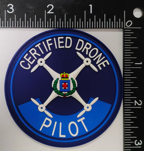 Certified Drone Pilot PVC patch