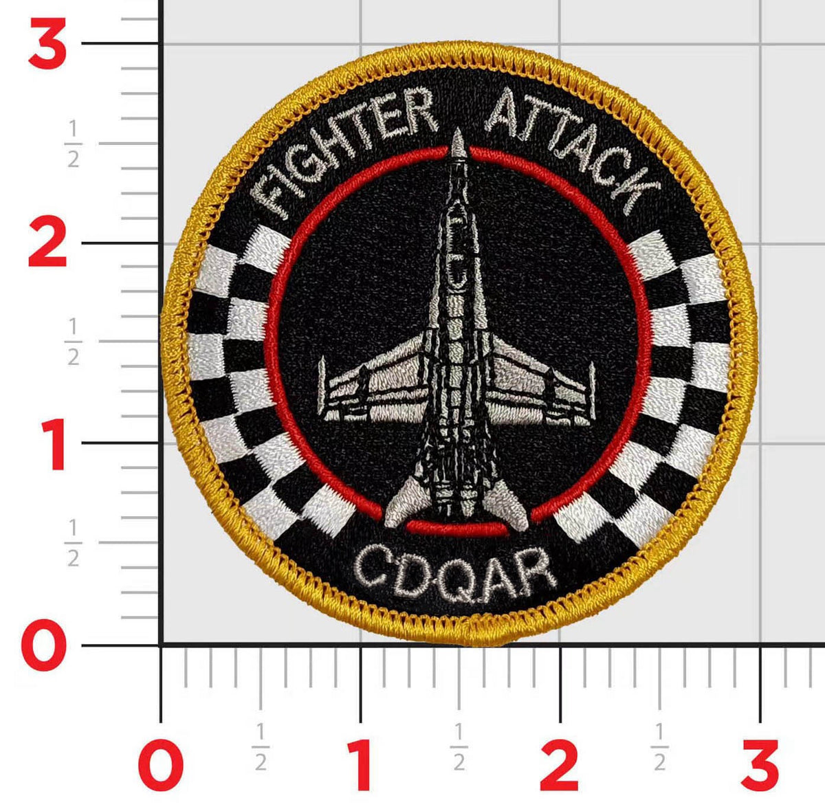 Official VMFA-312 Checkerboards F-18 Shoulder Patches