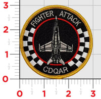 Official VMFA-312 Checkerboards F-18 Shoulder Patches