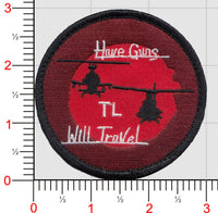 Official HMLA-167 Have Guns Will Travel Shoulder Patches