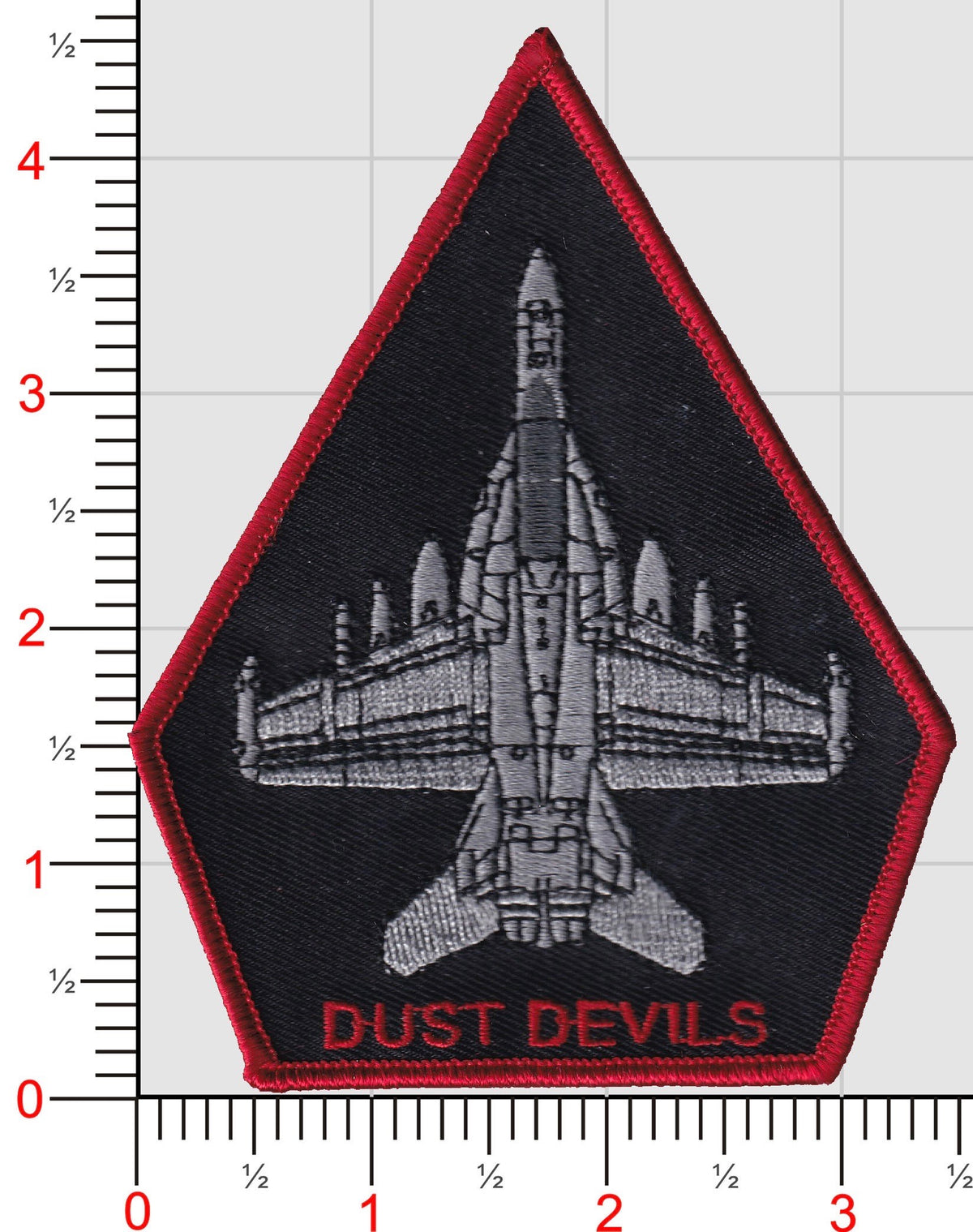 Official VX-31 Dust Devils EA-18 Growler and FA-18 Rhino shoulder patch