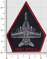 Official VX-31 Dust Devils EA-18 Growler and EA-18 Rhino shoulder patch